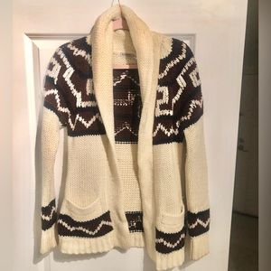 Vintage hand-knitted cardigan
